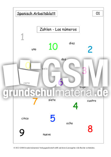 Spanisch Arbeitsblatt Zahlen 01.pdf